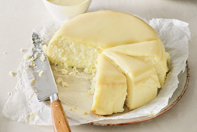עוגת גבינה אפויה מושלמת. צילום: דן פרץ. סטיילינג: נורית קריב